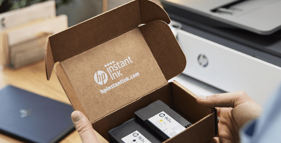 No more searching for hours which cartridge is right for your printer, Instant Ink takes care of it for you // Source: HP