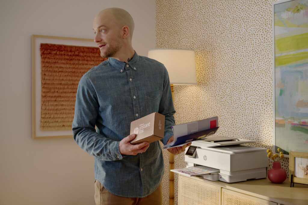 Ink cartridges that arrive directly at your doorstep, when you need them, that's the promise of Instant Ink // Source: HP 