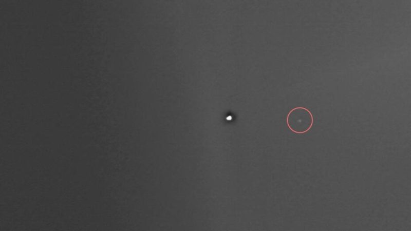 La Lune n’est qu’un point ridicule depuis Mars