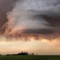 Orage supercellulaire. // Source : Envato