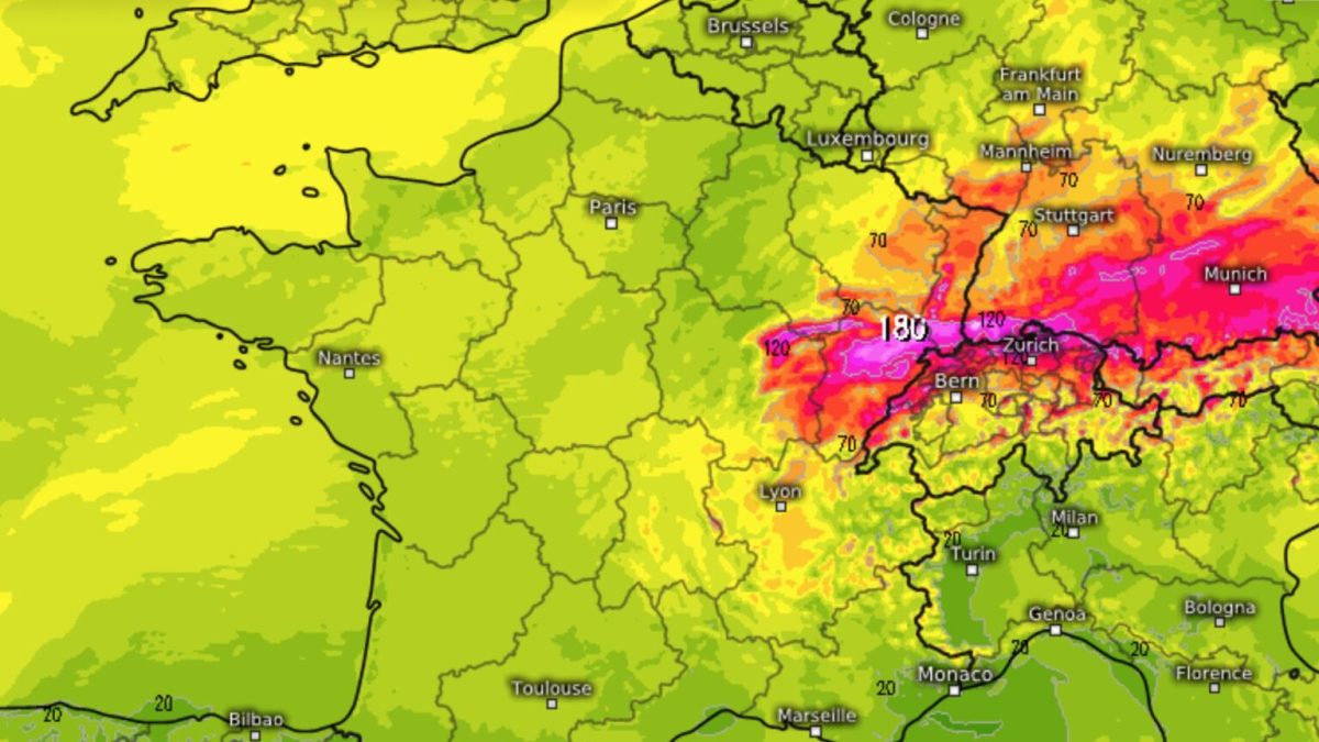 Les orages du 11 juillet 2023. // Source : Via Twitter @KeraunosObs