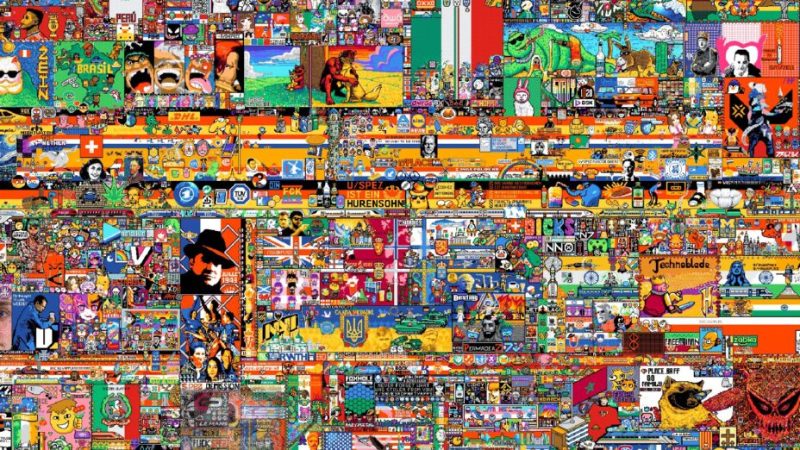 « La toile s’étend pour la dernière fois » : la fin de la Pixel War sur r/Place est imminente