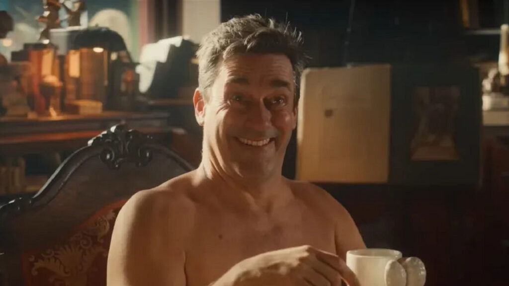 Tout pour le sourire de Jon Hamm // Source : Prime Video