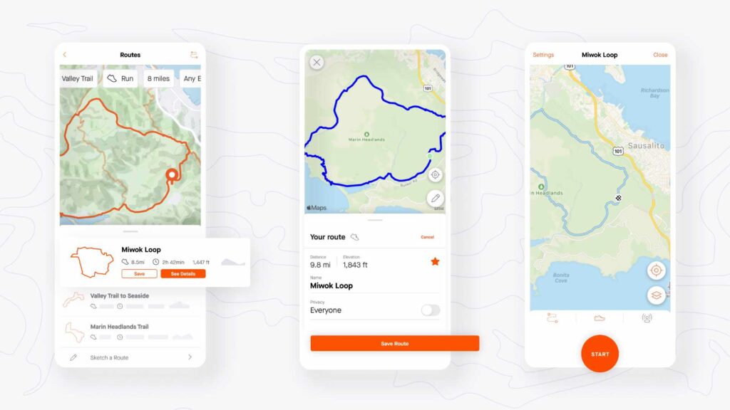 Vous pouvez partager vos courses sur Strava — et ainsi donner votre localisation // Source : Strava