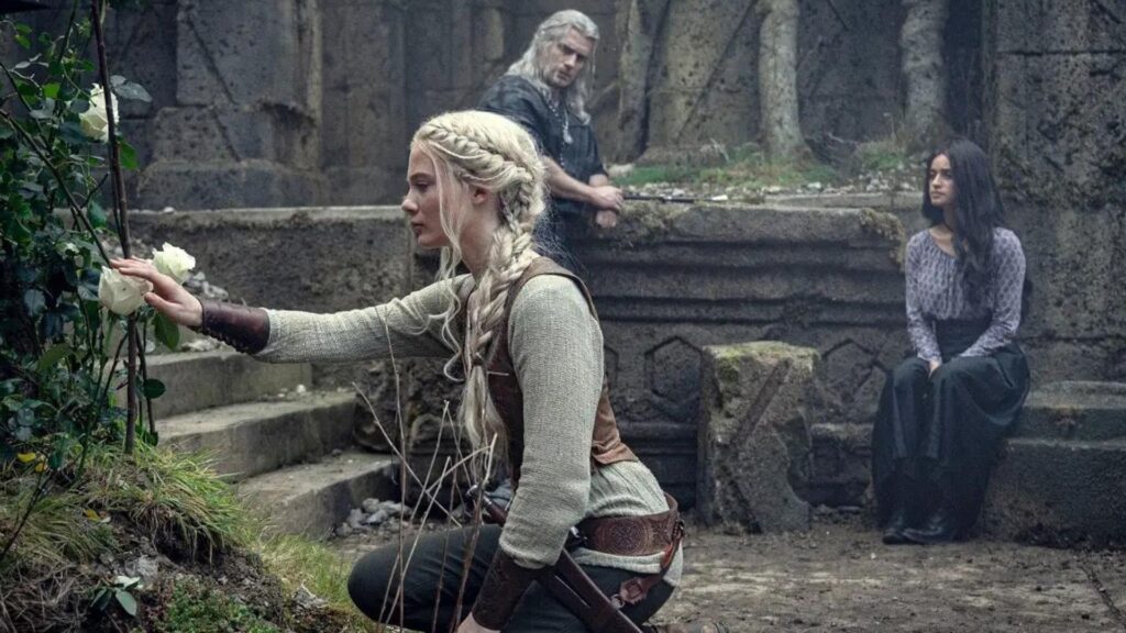 Ciri et Yennefer formeront un trio avec un Geralt au nouveau visage, en saison 4. // Source : Netflix