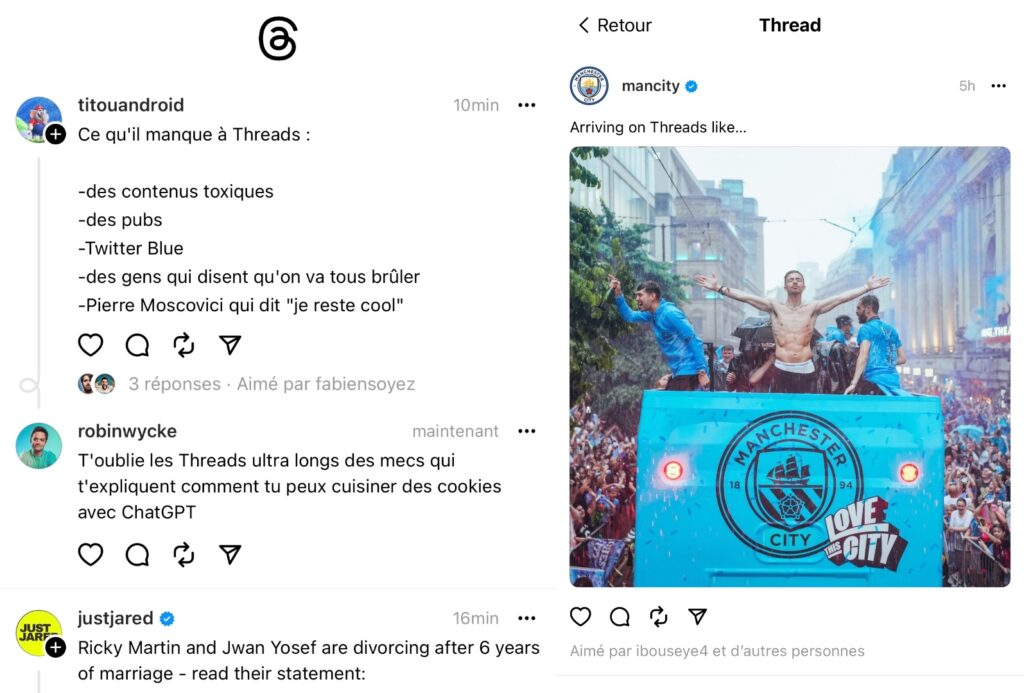 Threads ressemble déjà à Twitter, alors que Mastodon et Bluesky sont moins vivants.