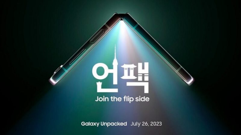 Comment suivre la conférence Samsung en direct, dédiée aux Flip 5 et Fold 5