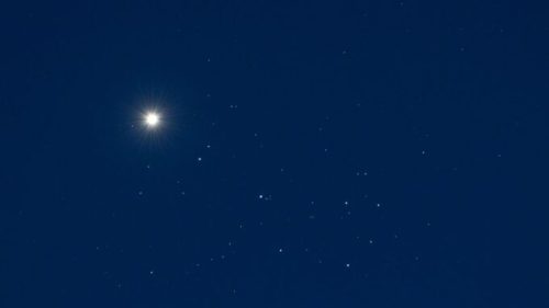 Vénus, ou l'Étoile du berger. // Source : Flickr/CC/Jürgen Mangelsdorf (photo recadrée)