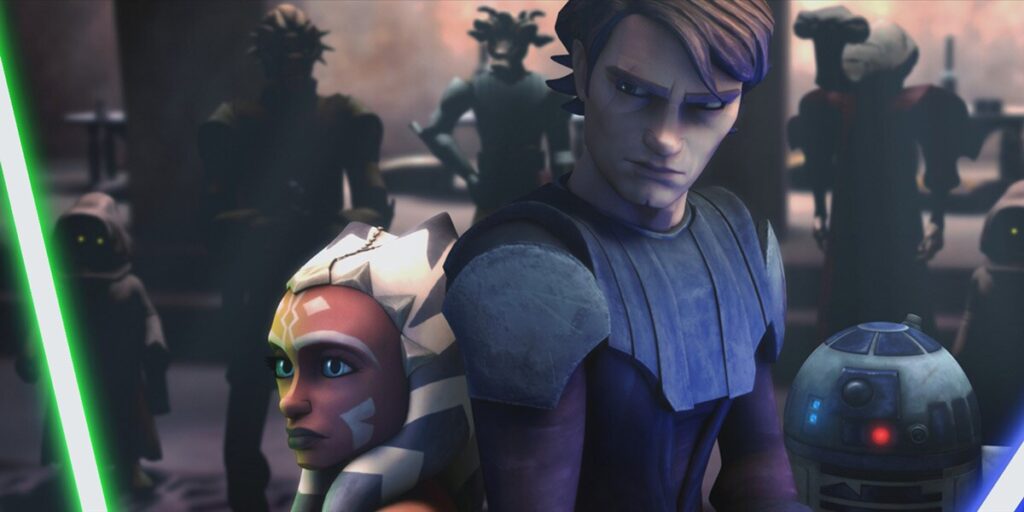 Ahsoka and Anakin