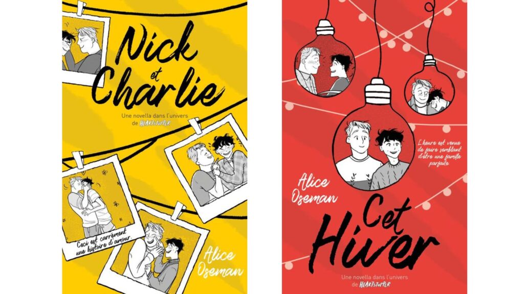 Les deux novellas d'Alice Oseman connectées à L'année solitaire et Heartstopper.