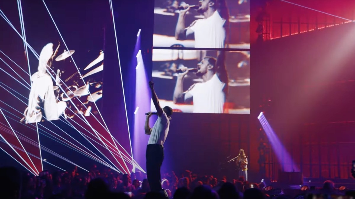 Imagine Dragons en convert Dolby Atmos à Las Vegas // Source : Capture YouTube