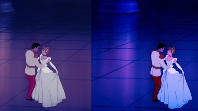 Vous n’avez jamais vu Cendrillon avec les bonnes couleurs
