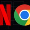 Les logos de Google Chrome et de Netflix // Source : Numerama