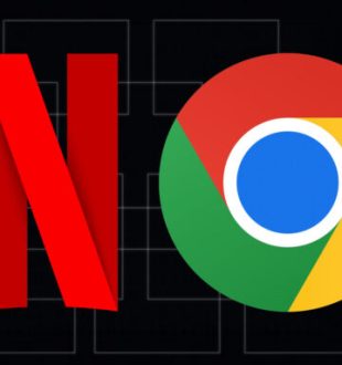 Les logos de Google Chrome et de Netflix // Source : Numerama