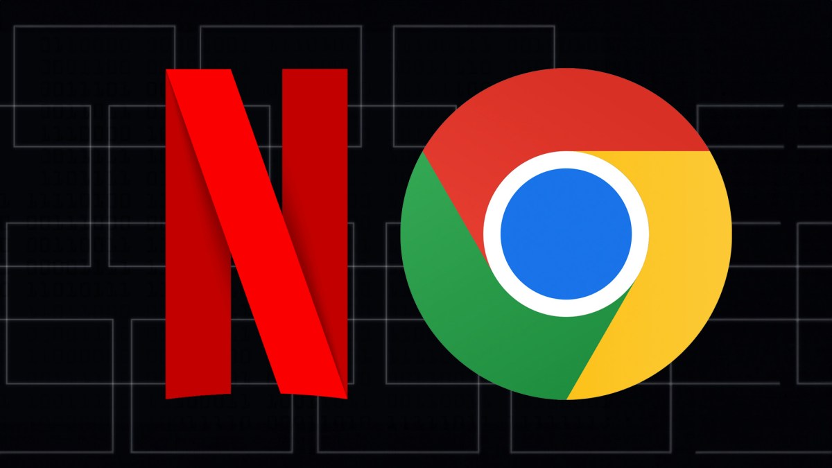 Les logos de Google Chrome et de Netflix // Source : Numerama