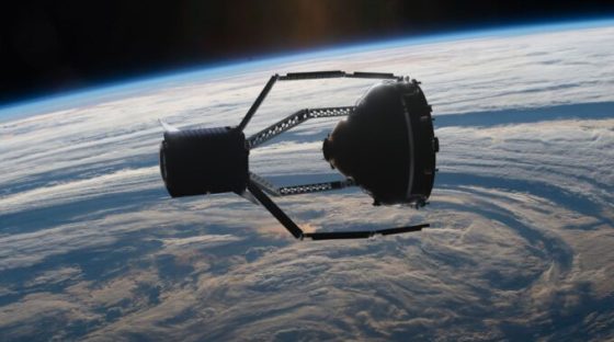 Représentation simulée de Clearspace, qui vise à récupérer des débris spatiaux. // Source : ESA