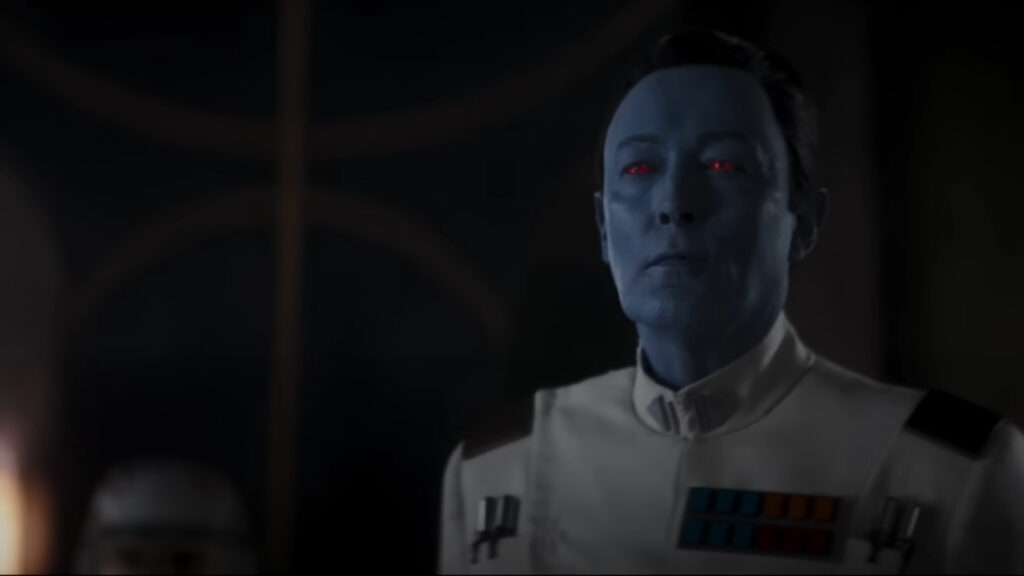 Thrawn dans Ahsoka // Source : Disney+