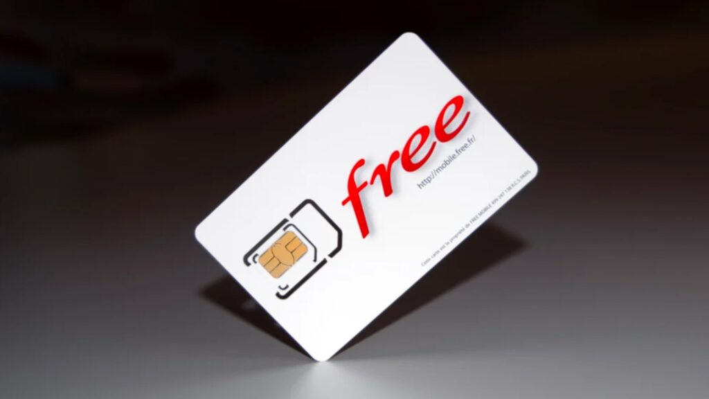 Free Mobile carte SIM // Source : Free Mobile