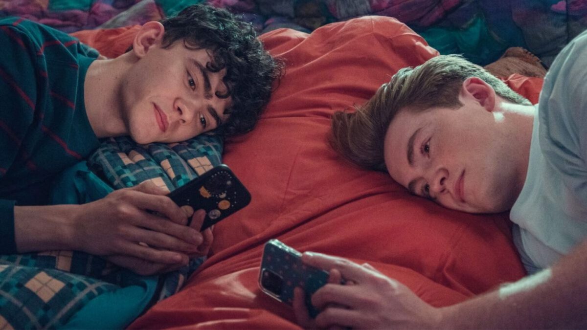 Heartstopper saison 2, Charlie et Nick // Source : Netflix