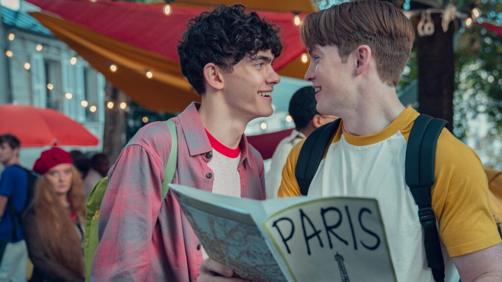 Heartstopper, la saison 2 à Paris. // Source : Netflix