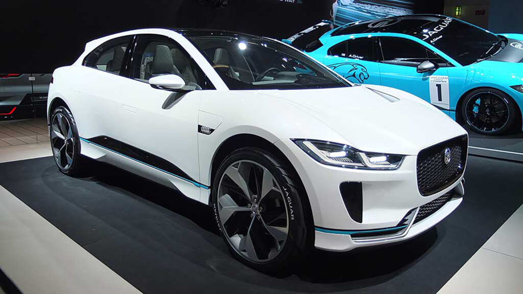 Jaguar I-Pace au salon de Francfort 2017 // Source : Raphaelle Baut