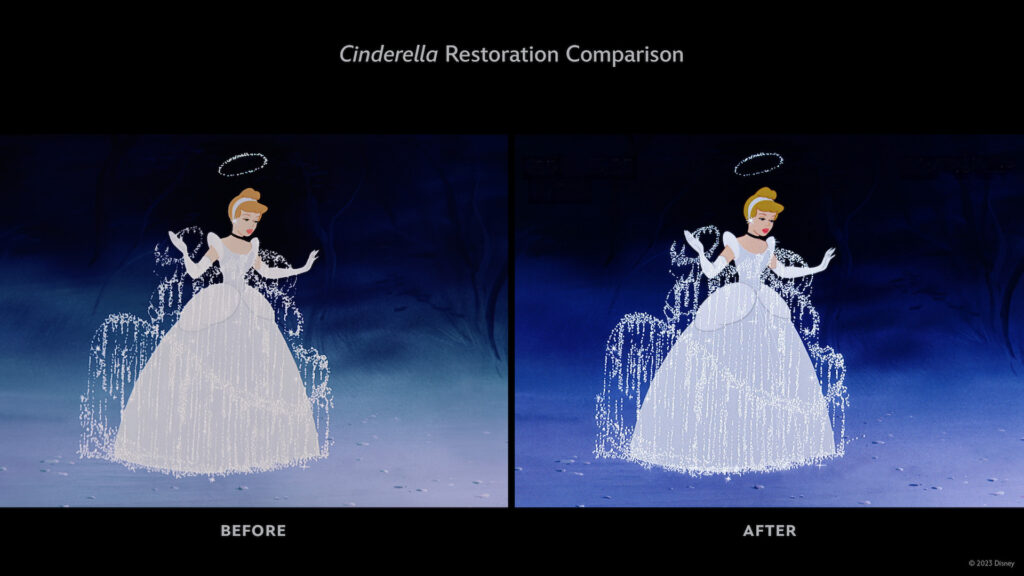 Cendrillon restauré en 4K // Source : Disney