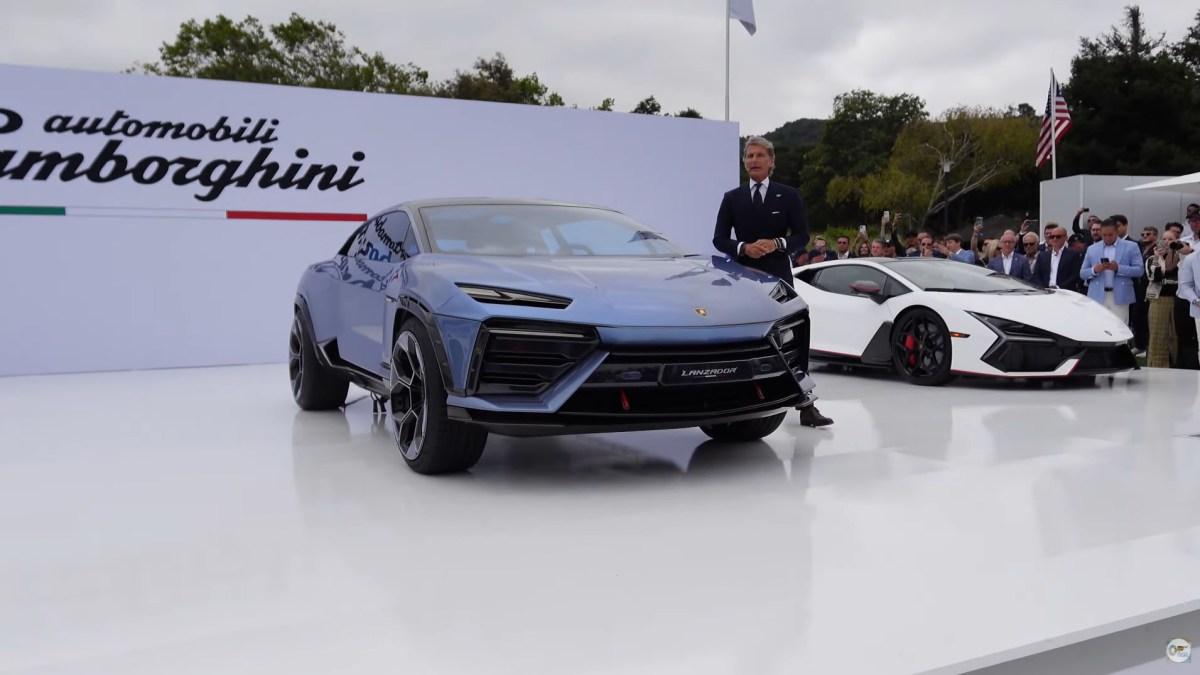 Présentation du concept Lamborghini Lanzador // Source : Youtube - Véhicule Virgins 