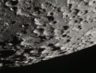 Le pôle sud de la Lune. // Source : Via X @AJamesMcCarthy