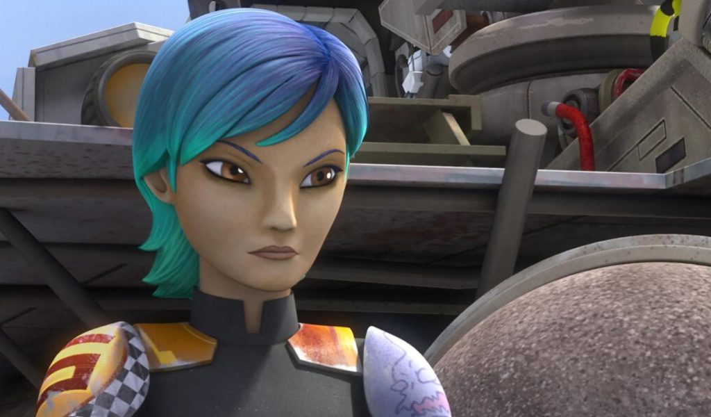 Sabine Wren dans Star Wars Rebels. // Source : Lucasfilms