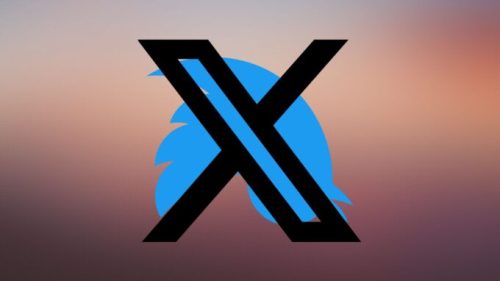 Logos de X et Twitter. // Source : Wikimedia/CC/Sawyer Merritt, Twitter ; montage Numerama sur Canva