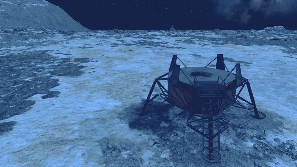 Apollo 11 est dans Starfield // Source : Capture Xbox