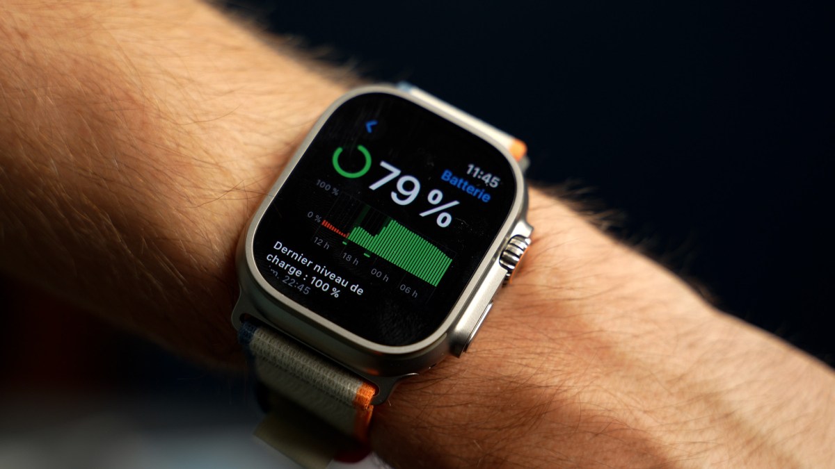 L'Apple Watch Ultra 2 // Source : Thomas Ancelle pour Numerama