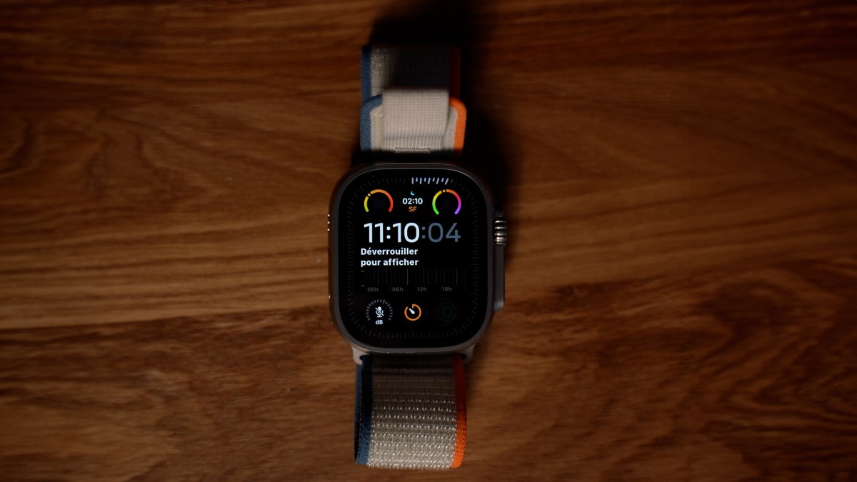 Apple Watch Ultra 2 // Source : Nino Barbey pour Numerama