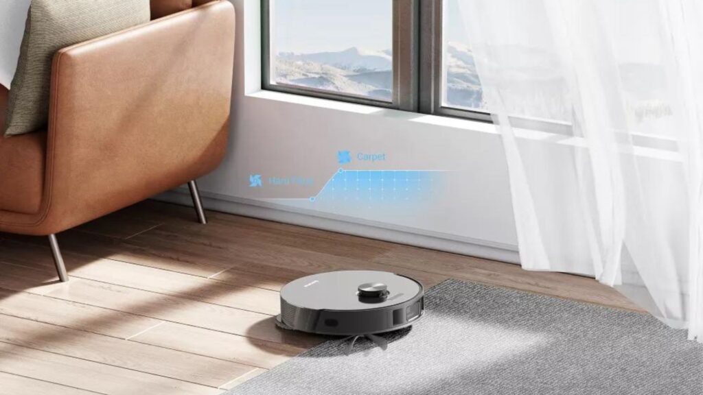 L'aspirateur robot de Dreame L10 S Pro aspire et lave // Source : Boulanger L'aspirateur robot de Dreame L10 S Pro aspire et lave // Source : Boulanger