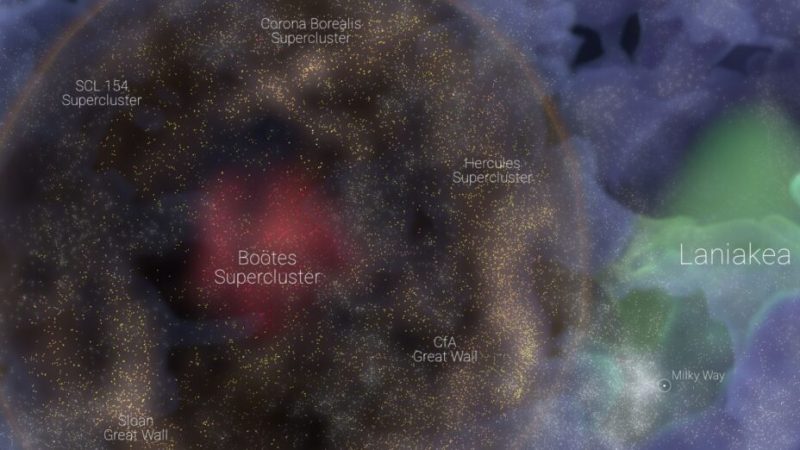 Une bulle « fossile » des débuts de l’Univers découverte : que contient-elle ?