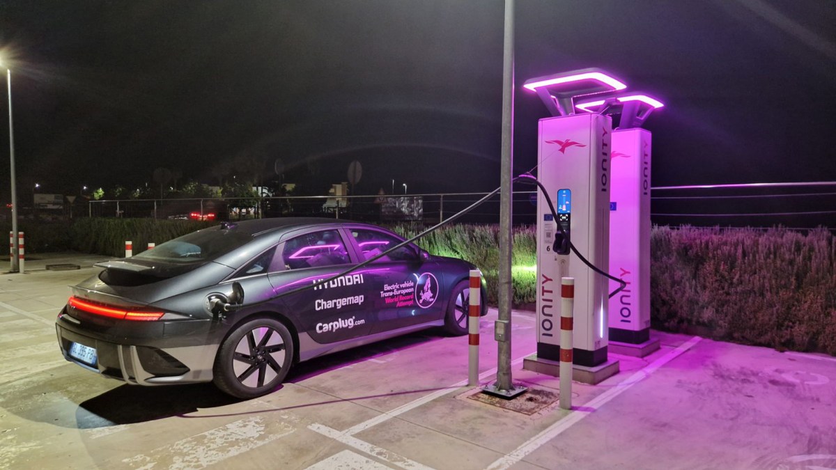 Record Traversée de l'Europe en Ioniq 6 // Source : La Chaine EV