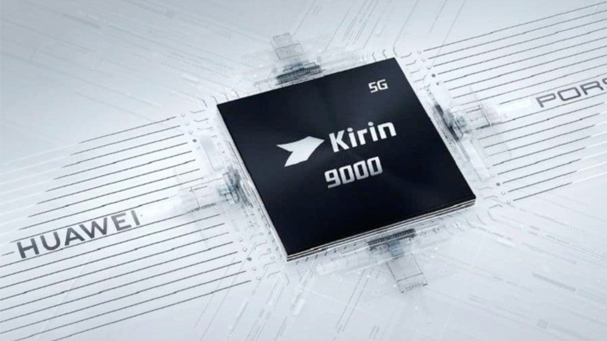 La puce Kirin 9000 de Huawei, lancée en 2020. // Source : Huawei