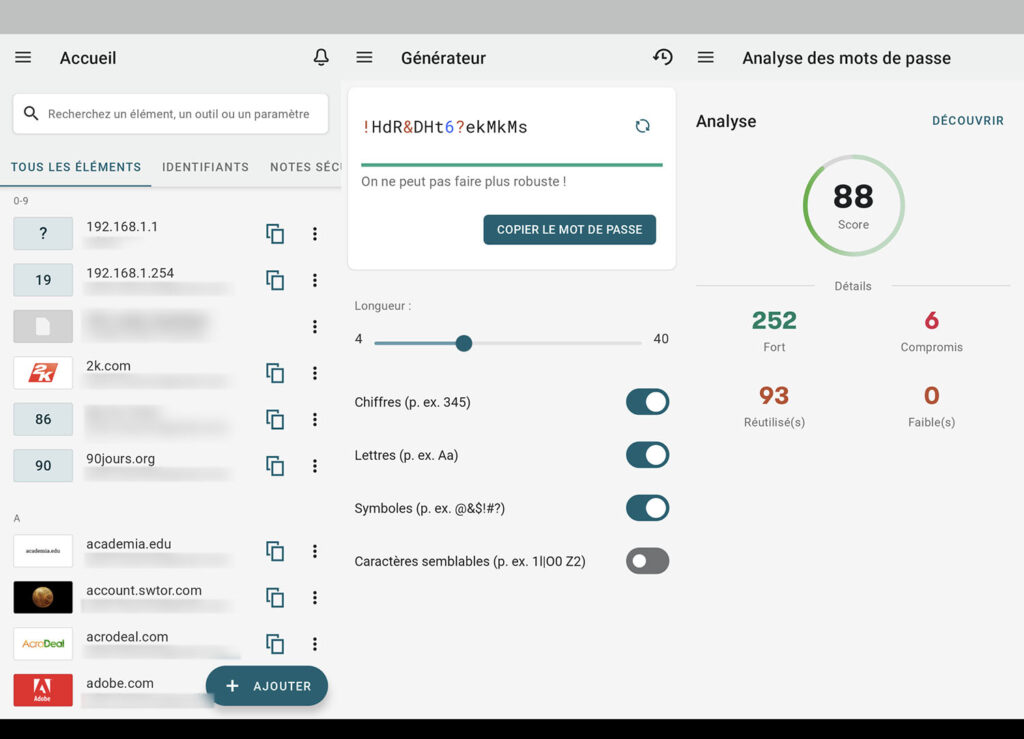 dashlane interface