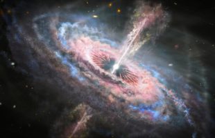 Illustration d'une explosion cosmique. // Source : NASA/ESA