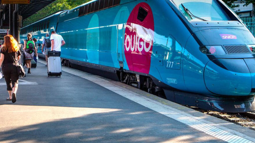Les trains OUIGO sontreconnaissables // Source : SNCF