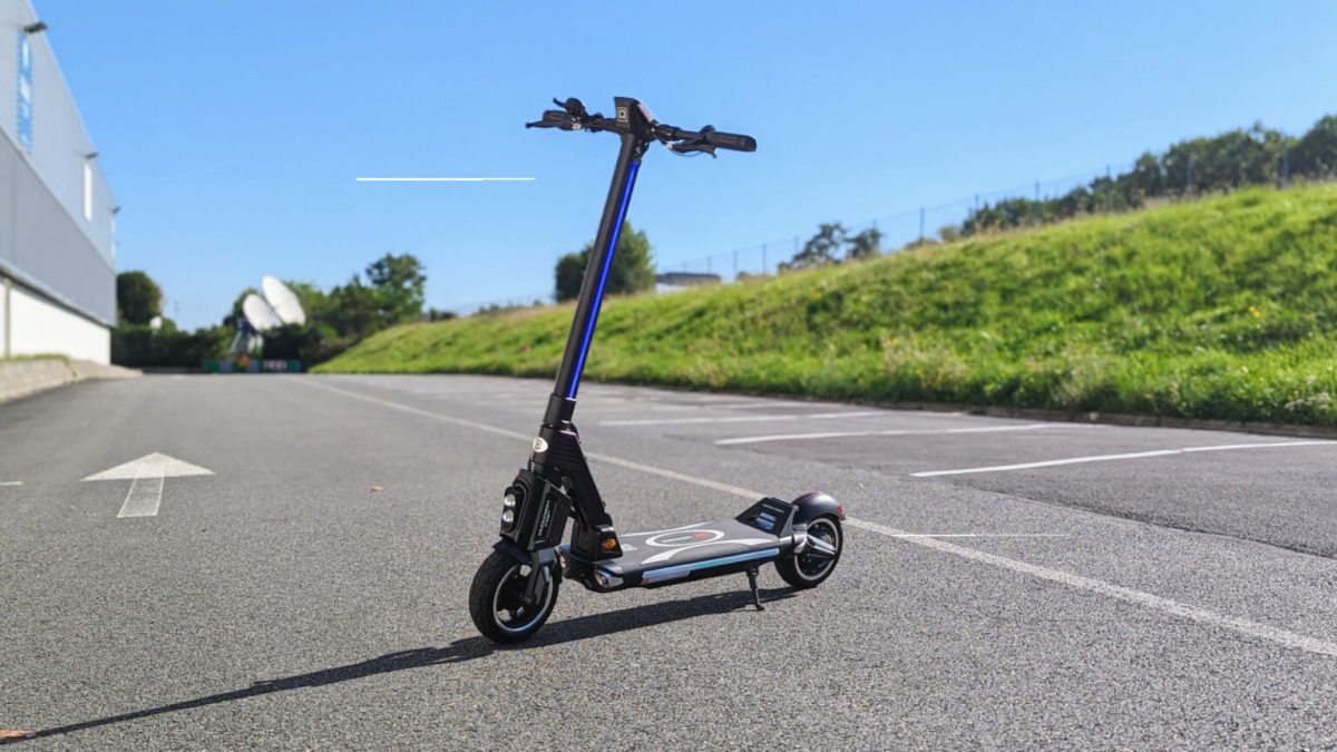 Une trottinette performante et ergonomique // Source : Minimotors