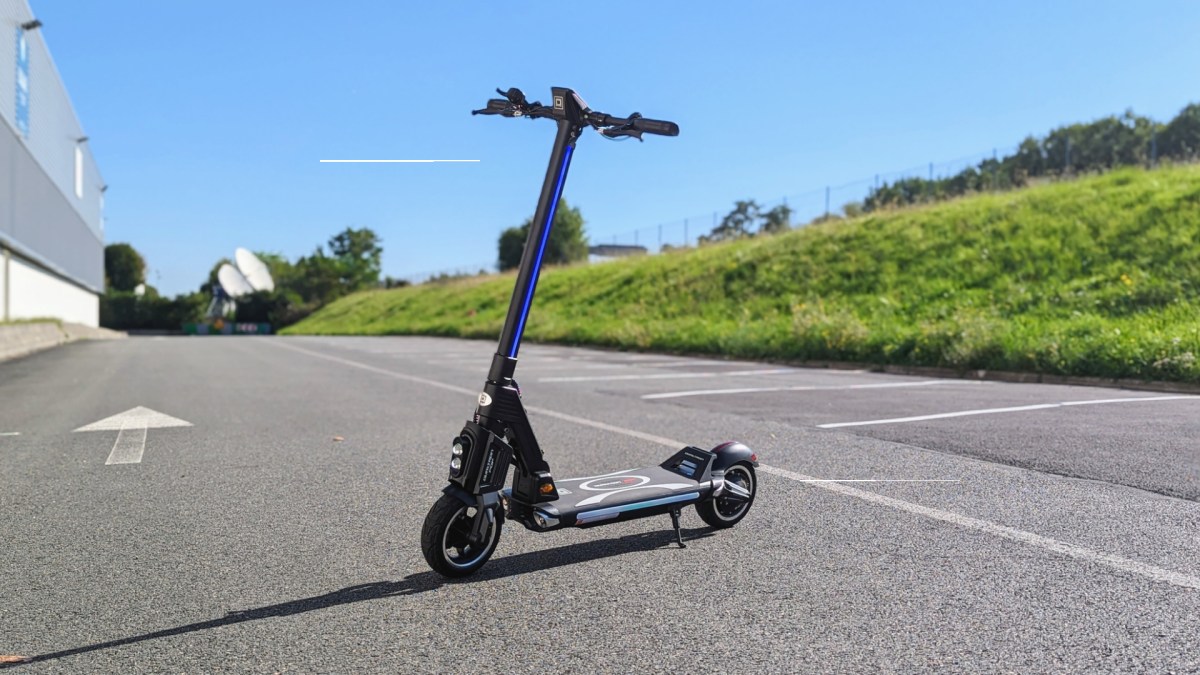 Une trottinette performante et ergonomique // Source : Minimotors