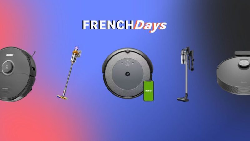 French Days : on a passé un bon coup de balai dans les offres pour vous trouver les meilleurs aspirateurs