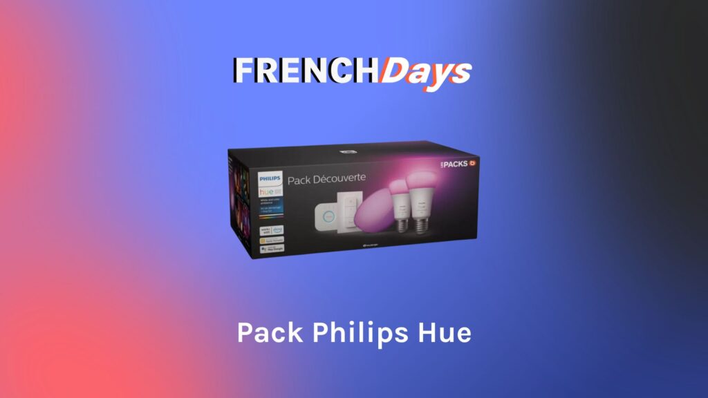 La gamme Philips Hue est une référence incontournable d'ampoule connectée // Source : montage Numerama