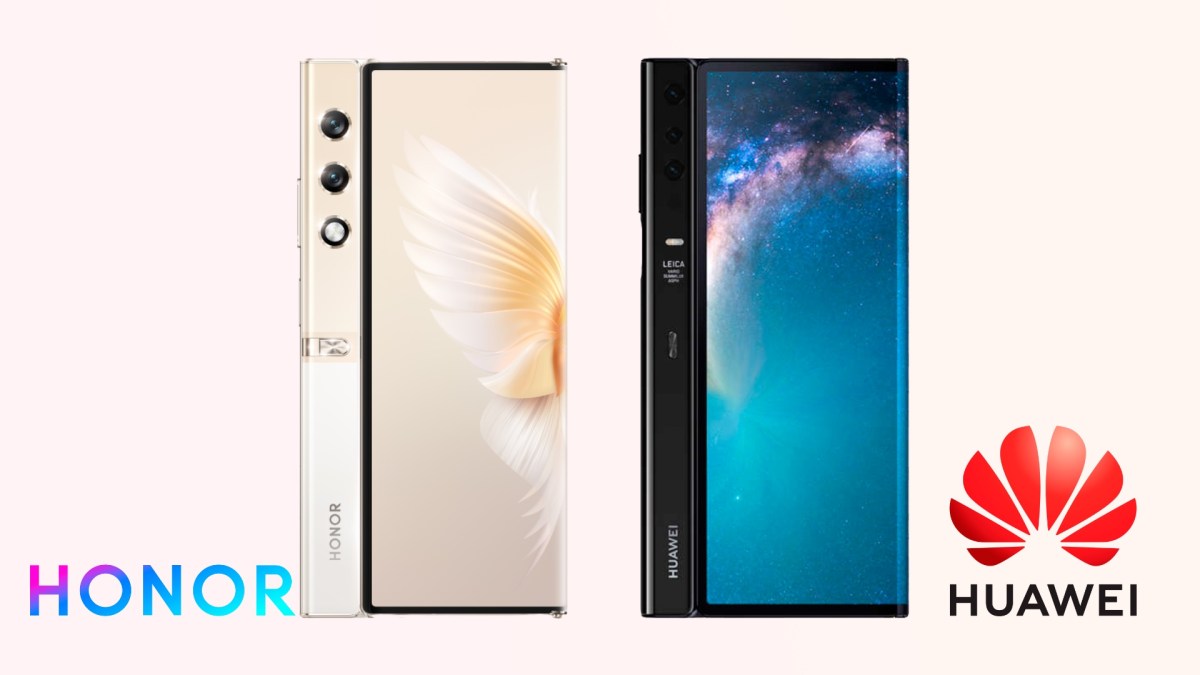 Honor V Purse / Huawei Mate X // Source : Numerama