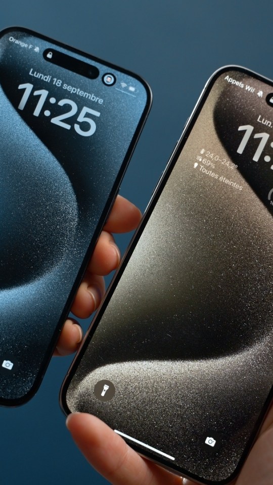iPhone 15 Pro Max // Source : Thomas Ancelle / Numerama