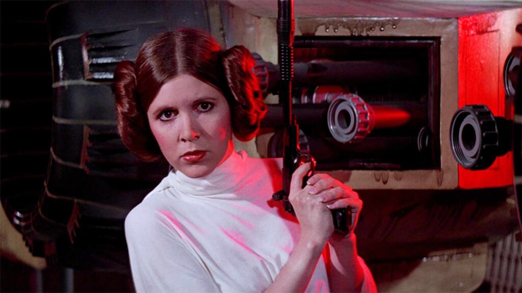 Leia Organa, l'héroïne des premiers films Star Wars // Source : LucasFilm
