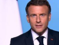 Emmanuel Macron lors d'une interview avec TF1 // Source : YouTube / Emmanuel Macron