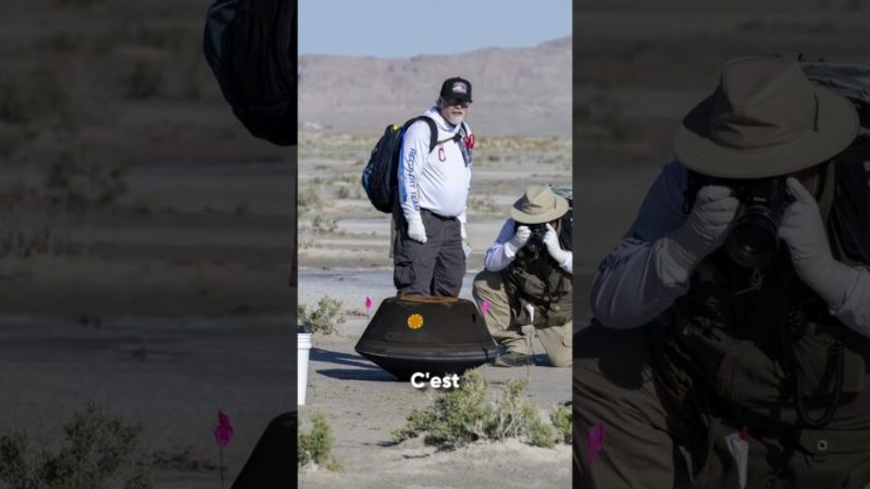 OSIRIS-REx : la Nasa réussit sa livraison d’échantillons extraterrestres !