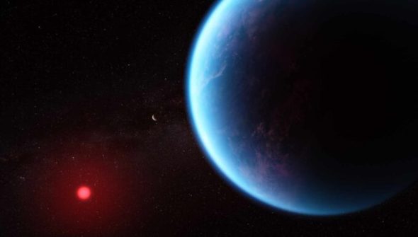 La planète K2-18 b // Source : Nasa